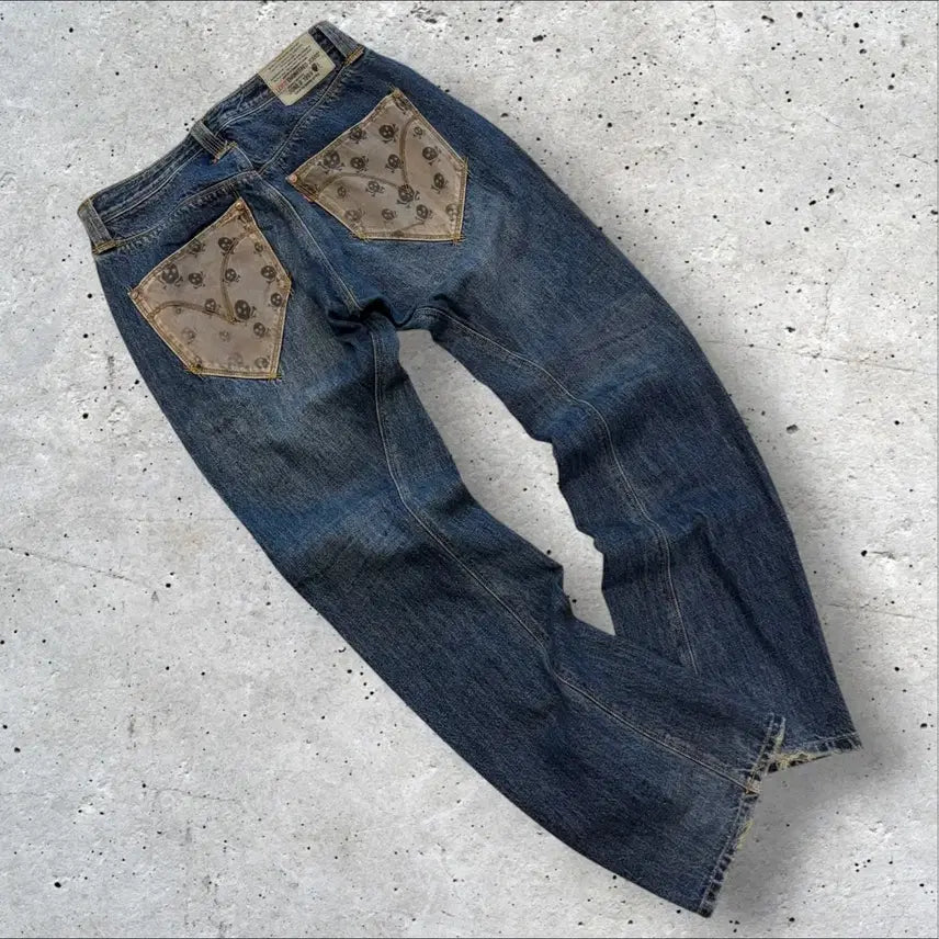[BUNJANG] Levi's Engineered Skulls Denim Pants E724 / [32] 리바이스 엔지니어드 스컬 데님팬츠 E724