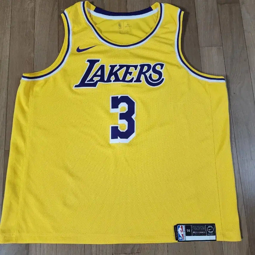 [BUNJANG] Nike LA Lakers Basketball Jersey #3 / 나이키 LA레이커스 농구 유니폼 3번
