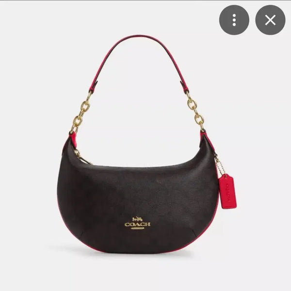 [BUNJANG] Coach Payton Hobo Bag Signature / (정품) 코치 시그니처 페이튼 호보백