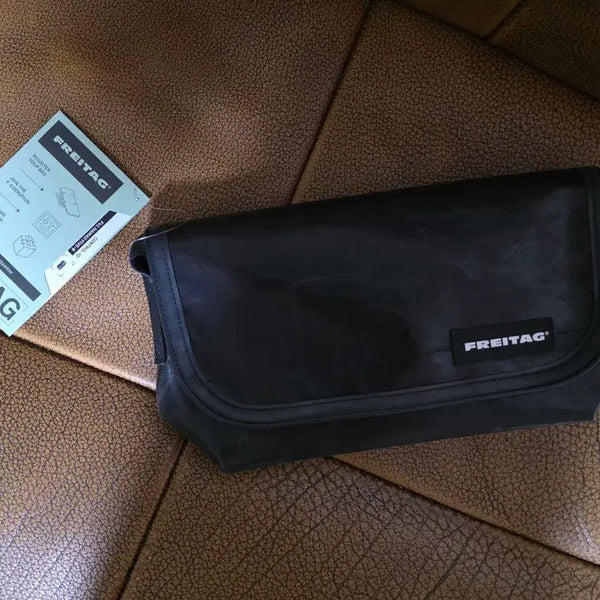 [BUNJANG] Freitag Hapao All Black Bag / 프라이탁 하파오 올블랙 올검 블랙