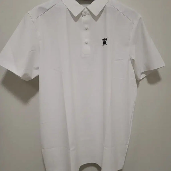 [BUNJANG] Anew Golf Short Sleeve Collar T-Shirt White Size 100 / 어뉴 골프 반팔 카라티 (새상품)화이트 100