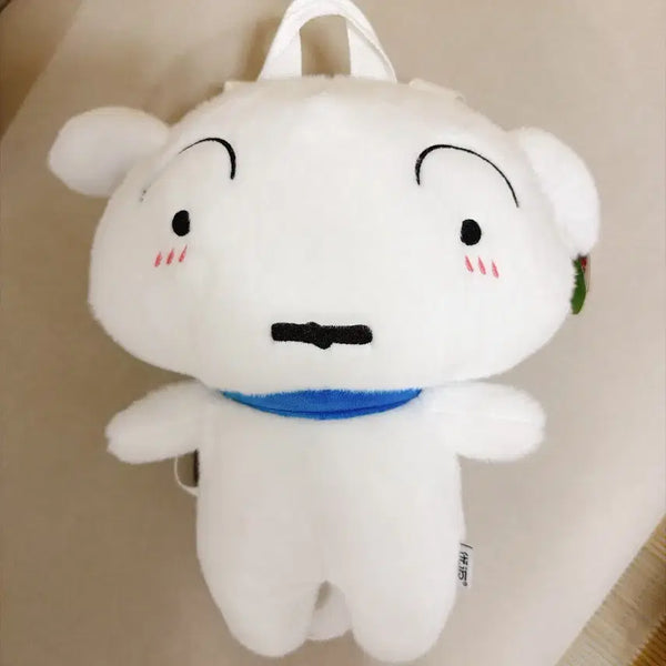 [BUNJANG] Crayon Shin-chan White Dog (Shirono) Plush Bag - New / [미사용/새상품] 짱구는못말려 흰둥이 인형 가방