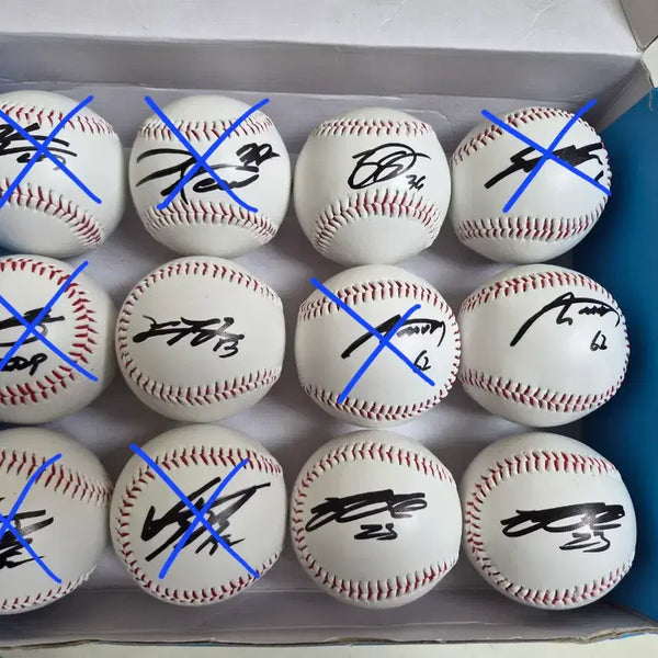 [BUNJANG] Doosan Bears Autographed Baseball / 두산베어스 친필 싸인볼 판매합니다