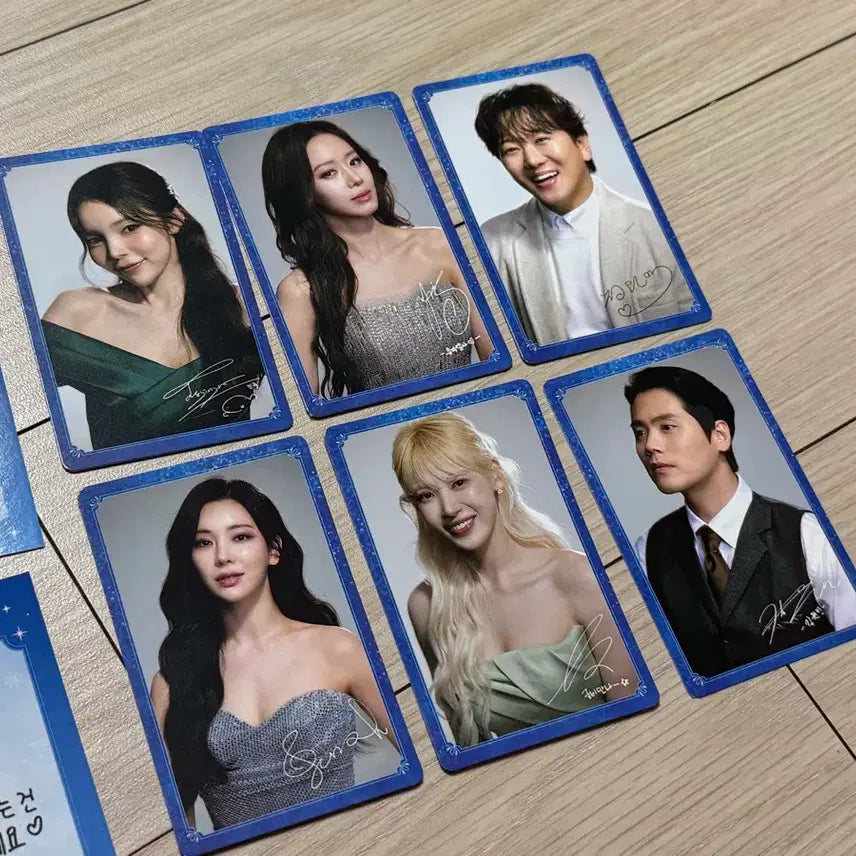 [BUNJANG] Frozen Musical Cast Message Card Bundle / 겨울왕국 뮤지컬 팝업 뮤배 포토카드