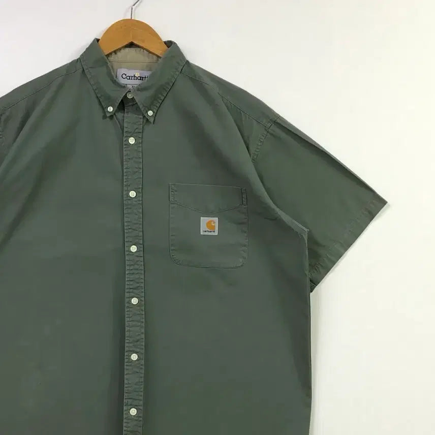 [BUNJANG] Carhartt Khaki Work Shirt XL / XL 칼하트 카키 워크 셔츠