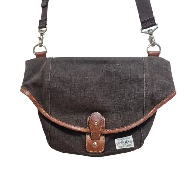 [BUNJANG] Yoshida Porter x Medicom Toy Collaboration Canvas Shoulder Bag / 요시타 포터 X 메디콤토이 콜라보레이션 숄더백