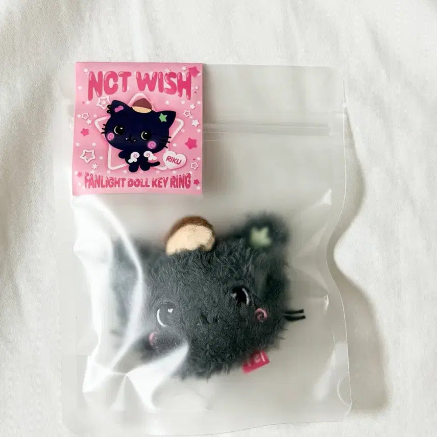 [BUNJANG] NCT Wish Rikyu Face Keyring / 미개봉 새상품) 리쿠 팬라이트 돌 키링 얼굴키링 위시돌 인형 nctwish응원봉미니돌쿠리
