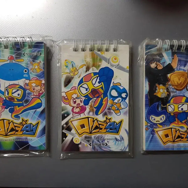 [BUNJANG] Kkoma Tto Rae Maskman Notebook Set / 꼬마또래 수첩(마스크맨)