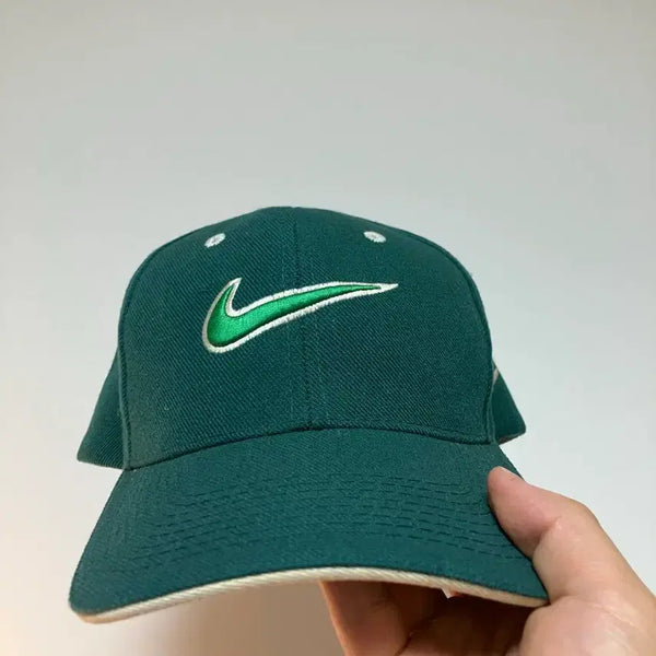 [BUNJANG] Nike Vintage Green Ball Cap / 올드 나이키 볼캡 모자 그린 캡 빈티지캡