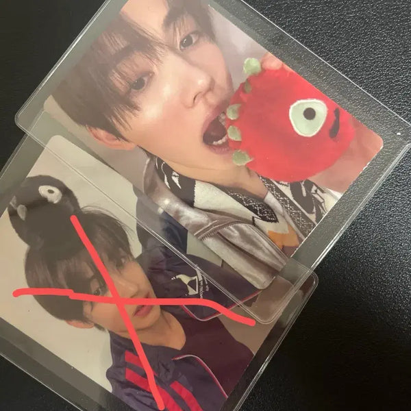 [BUNJANG] Curtiss Ball Seonghyun Scratch Photocard Red Red / 코르티스볼 스크래치포카 엄성현 레드레드
