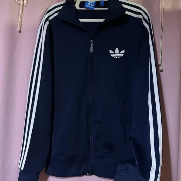 [BUNJANG] Adidas Navy Firebird Track Top Track Jacket / 아디다스져지 아디다스 네이비 파이어버드 트랙탑 불꽃져지 집업 아디져지