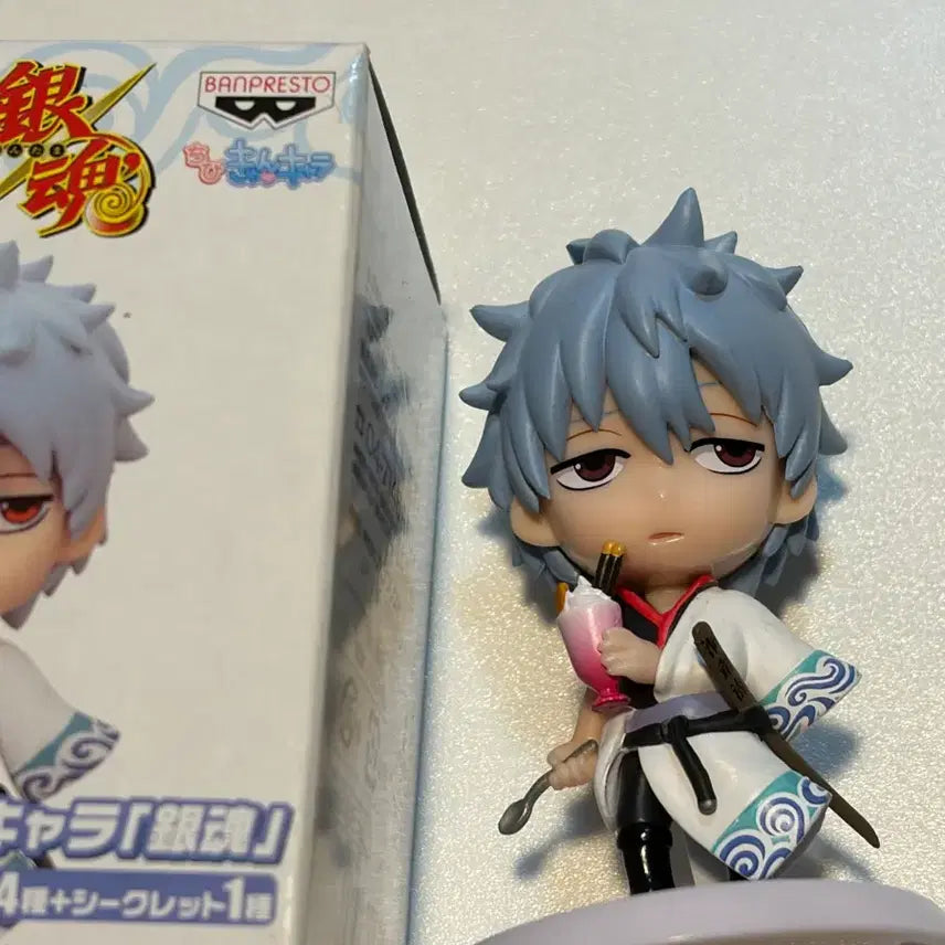 [BUNJANG] Gintama Sakata Gintoki Chibi-큥 Figure (Unsealed) / 개봉,박스O) 은혼 사카타 긴토키 치비큥