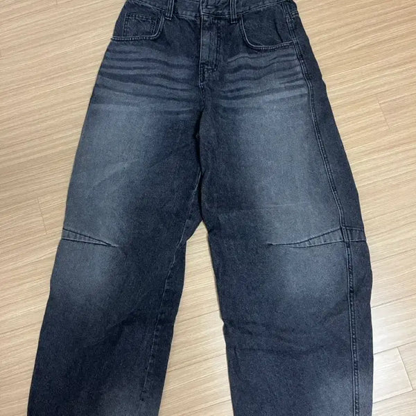 [BUNJANG] Denimholics Wide Denim Pants / 데님홀릭스 와이드 데님 팬츠