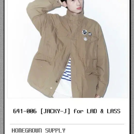 [BUNJANG] Homegrown Supply Jacket / 홈그로운서플라이 자켓s