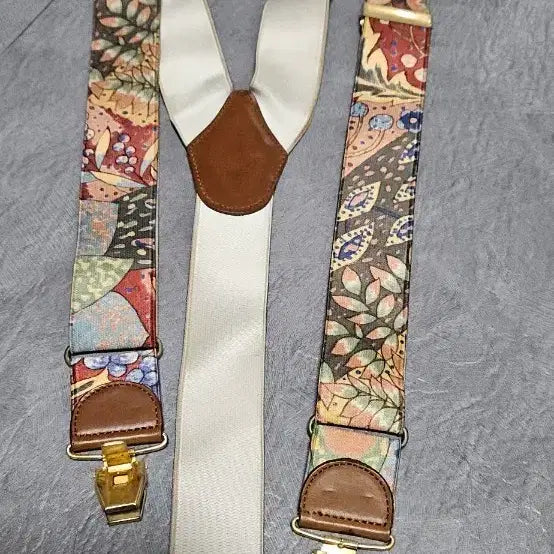 [BUNJANG] Jacques Britt Patterned Suspenders / 자크브릿   패턴 멜빵 서스펜더