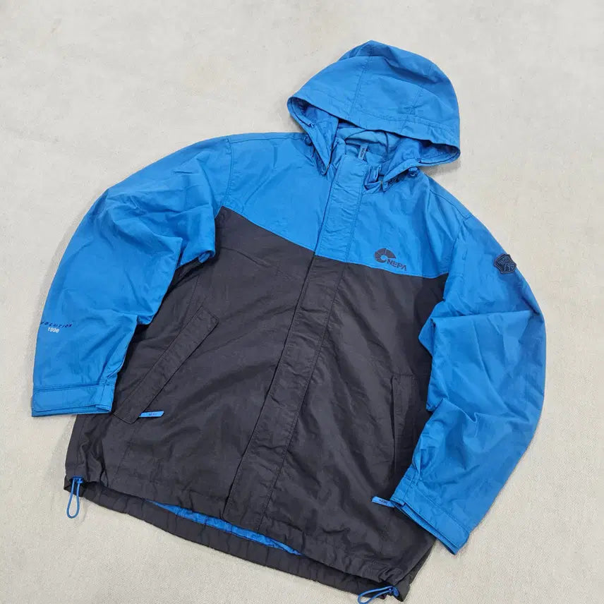 [BUNJANG] Nepa Color-Block Hooded Windbreaker Jacket / 95 네파 배색 후드 바람막이 자켓 0723Y2