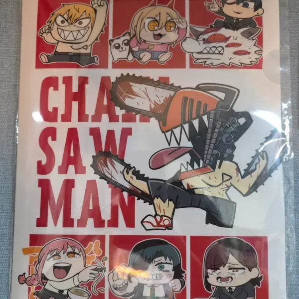 [BUNJANG] Chainsaw Man A4 File / 체인소맨 A4 파일