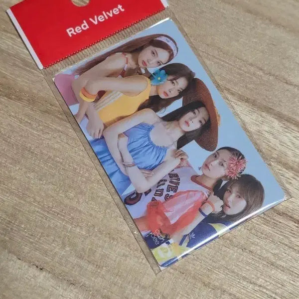 [BUNJANG] Red Velvet Group Transit Card Sealed / 레드벨벳 단체 교통카드 미개봉