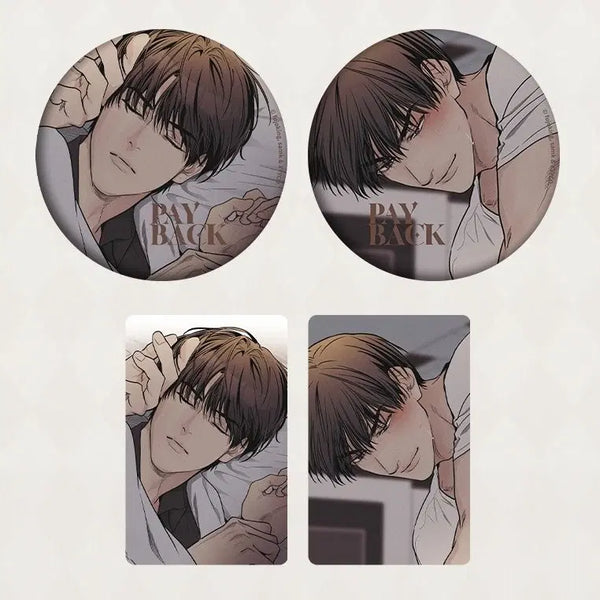 [BUNJANG] Payment Back Can Badge Set / 페이백 캔뱃지 세트