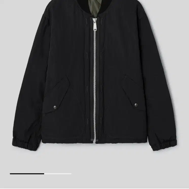 [BUNJANG] SAGE DE CRET Reversible MA-1 Jacket Black / SAGE DE CRET 리버서블 MA-1 자켓 블랙