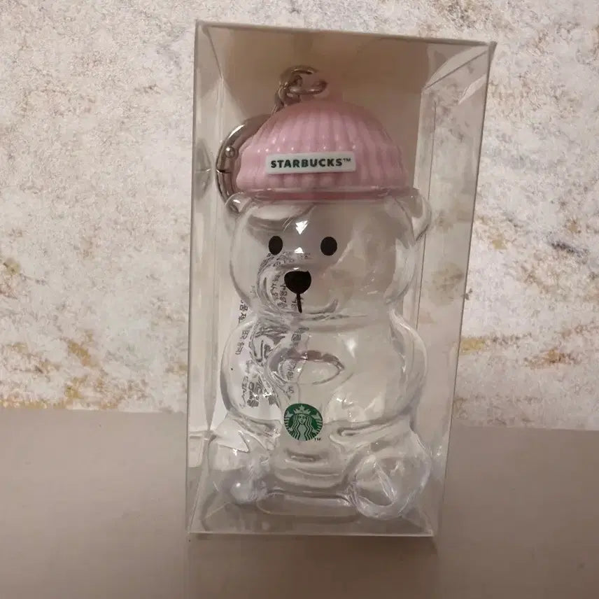 [BUNJANG] Starbucks Bearista Keyring Pink / 스타벅스 베어리스타 키링 핑크