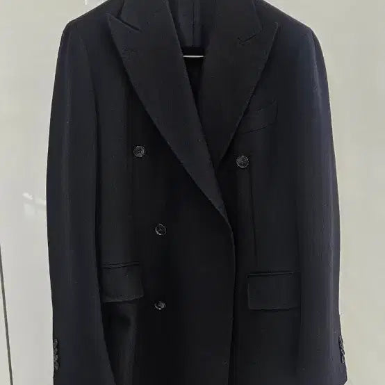 [BUNJANG] Suitsupply Black Double Coat 40R / 수트서플라이 블랙 코트 40R 50사이즈