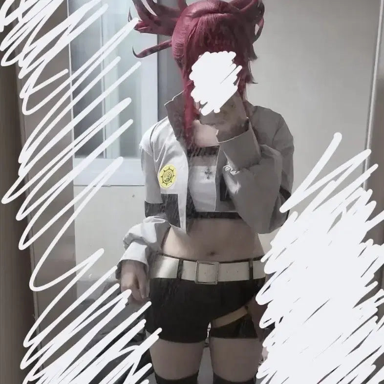 [BUNJANG] Valkyrie Ryou Cosplay Costume Set / 가치아쿠타 리요우 코스 판매
