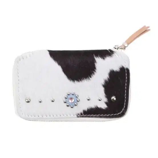[BUNJANG] Saint Laurent Stud Wallet Unborn Calfskin / 러브 퍼레이드 카드지갑STUD WALLET Unborn Calfskin)