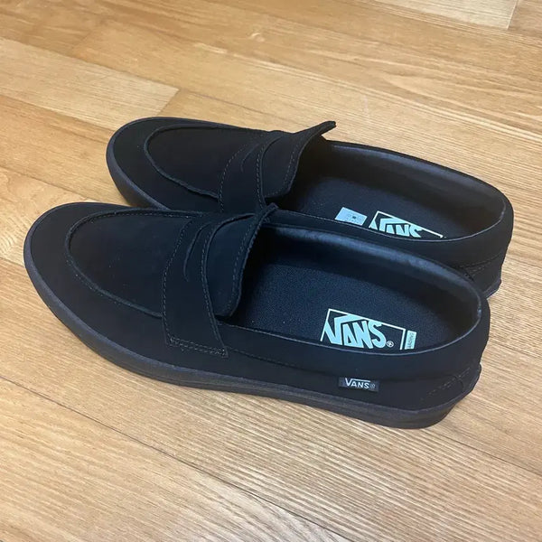 [BUNJANG] Vans Suede Loafers All Black (280) / [새상품, 280] 반스 스웨이드 로퍼 올블랙