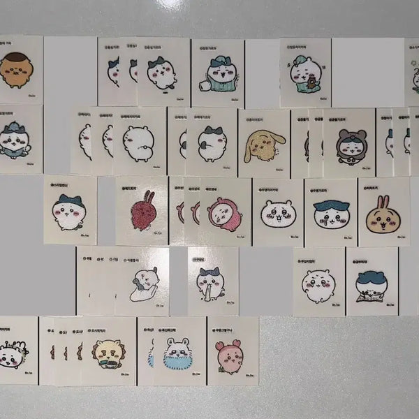 [BUNJANG] Moncheri Retro Stickers Set (Parts 1-3) / [판매/교환] 먼작귀 레트로 스티커 1,2,3탄