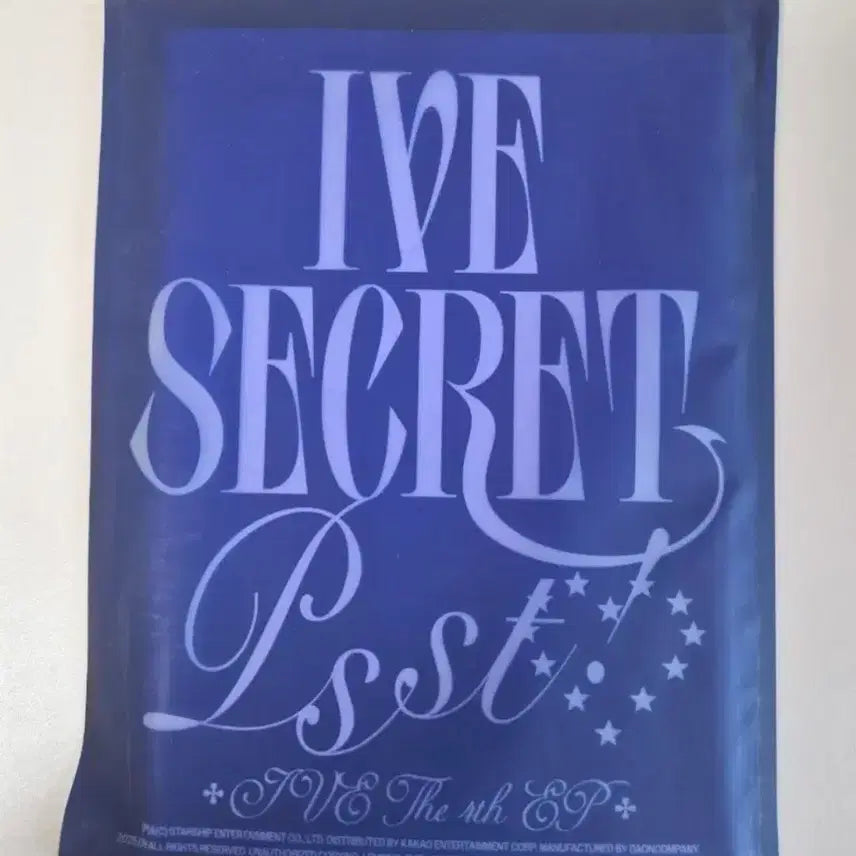 [BUNJANG] IVE SECRET Sealed Album / IVE SECRET 미개봉 앨범