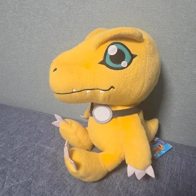 [BUNJANG] Digimon Tri Agumon Plush (Medium) / 디지몬 트라이 아구몬 인형 (중형)