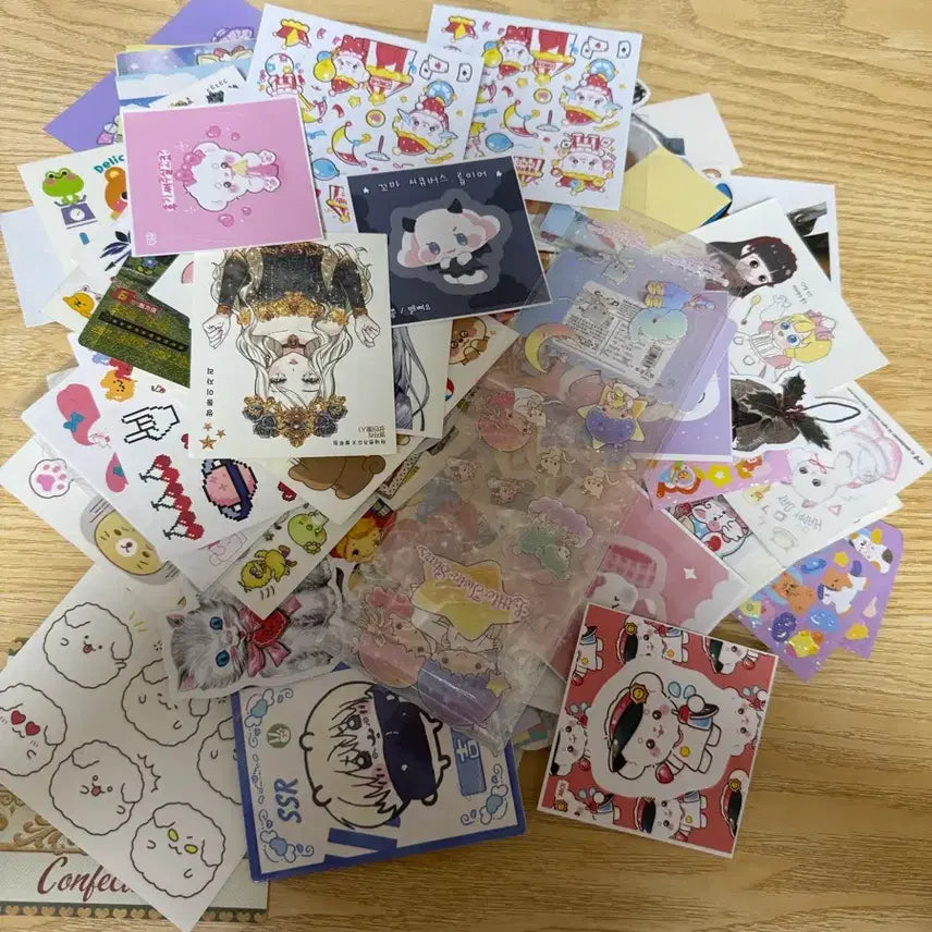 [BUNJANG] Sticker Memo Pad Bundle Set / 인스, 스티커 떡메 떡메모지 다꾸 용품 일괄 판매합니다