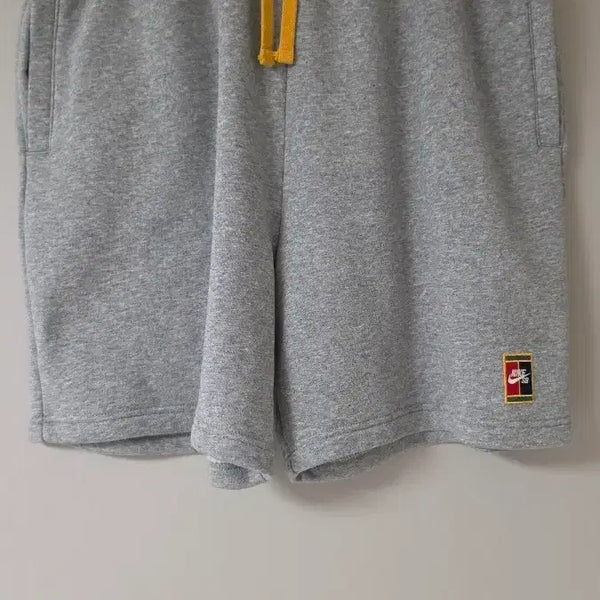 [BUNJANG] Nike SB Tennis Court Sweatshorts - Grey / 나이키 SB 테니스코트 트레이닝반바지(스웻쇼츠) L 그레이