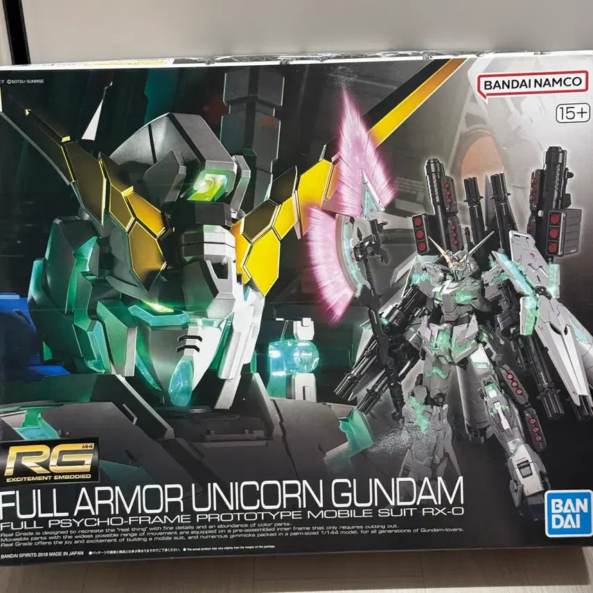 [BUNJANG] RG Full Armor Unicorn Gundam (Daerim Decal) / RG 풀아머 유니콘 건담 (대림데칼)