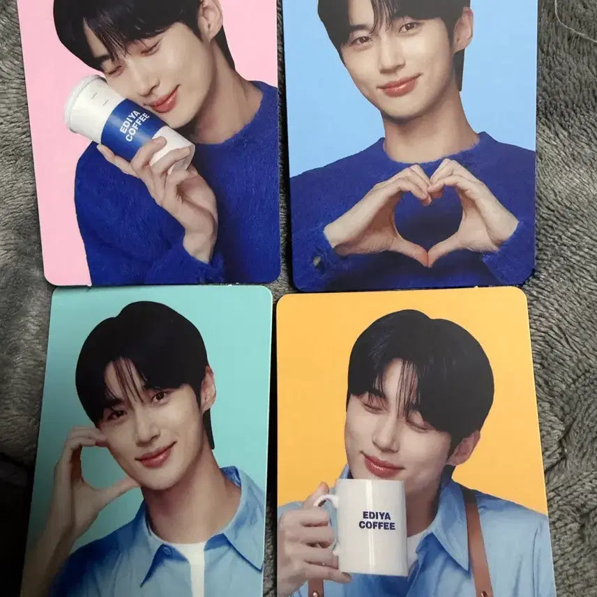 [BUNJANG] Byun Woo Seok Ediya Photocard Bundle Set / 변우석 이디야 포카 포토카드