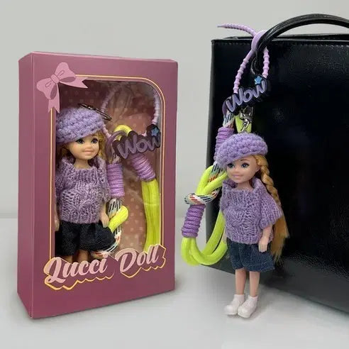 [BUNJANG] Luna Cent Bleydoll Doll Keychain Lavender / 루나센트 블리돌 인형 키링 라벤더