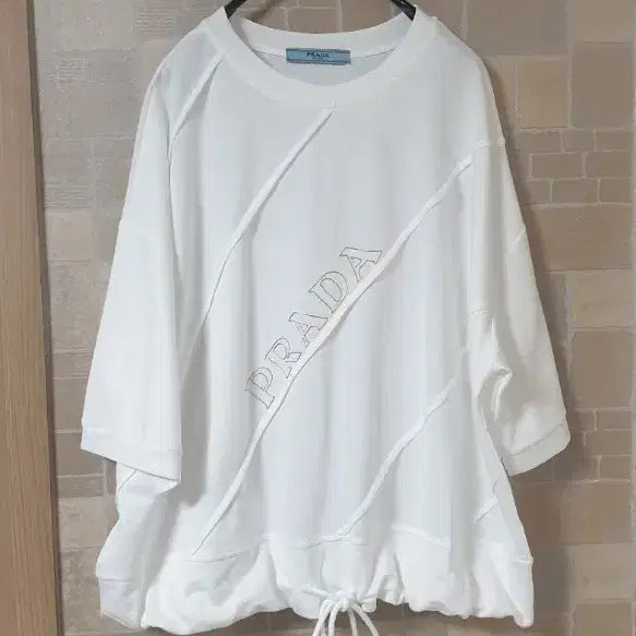 [BUNJANG] Free Size White T-Shirt / 여성 예쁜박스티(새옷)