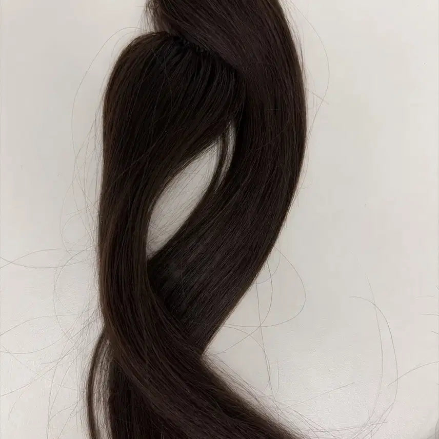 [BUNJANG] AmiMo Human Hair Volume Hairpiece Set (2 Pieces) / 아미모 인모 부분가발 볼륨 헤어피스 2개