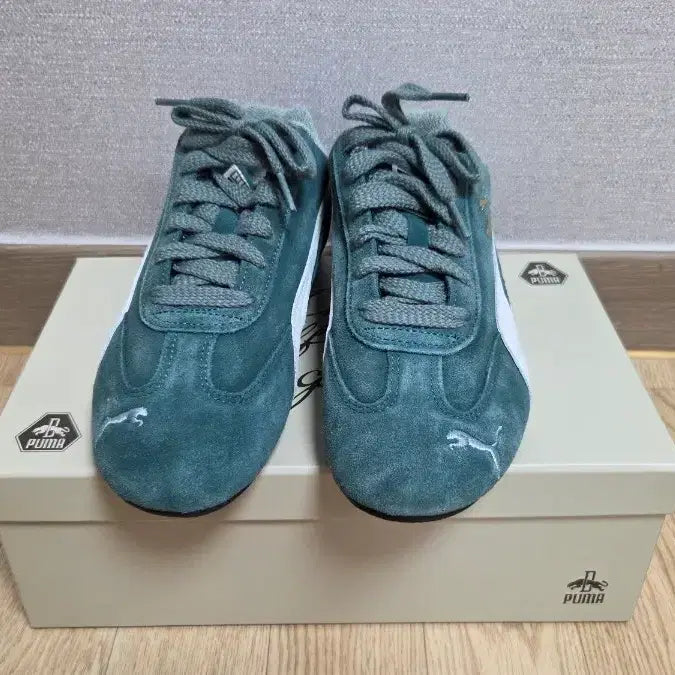 [BUNJANG] Puma Speedcat Neverwone V Dark Green Moon (Size 265) / 265 푸마 스피드캣 네버원 V - 다크그린문