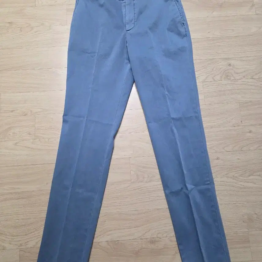 [BUNJANG] Jil Stuart New York Garment Dyed Chino Pants Dusty Blue / 질스튜어트뉴욕 가먼트 다잉 치노 팬츠 86 32인치 정가 37만원 더스티블루