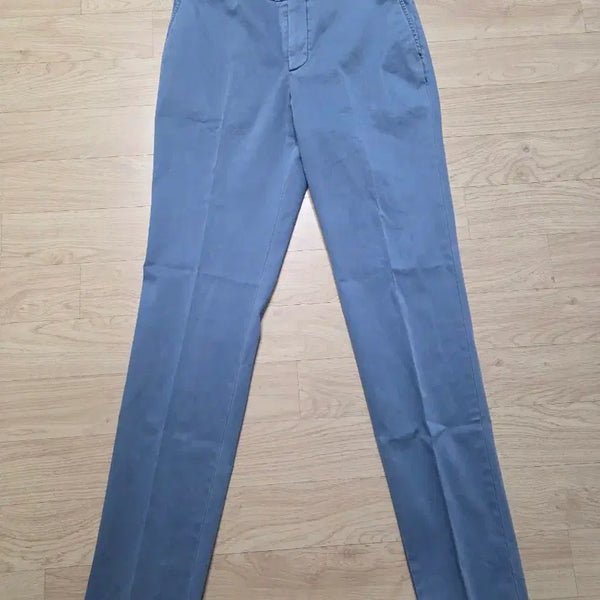 [BUNJANG] Jil Stuart New York Garment Dyed Chino Pants Dusty Blue / 질스튜어트뉴욕 가먼트 다잉 치노 팬츠 86 32인치 정가 37만원 더스티블루