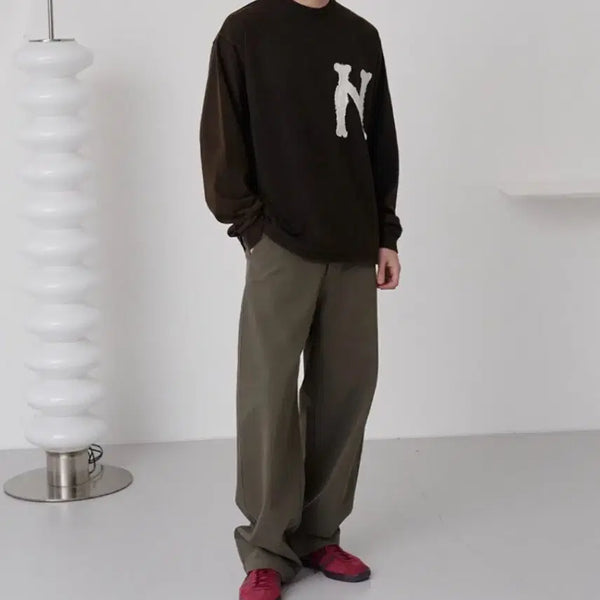 [BUNJANG] NOUN Straight Chino Pants Khaki / [새제품급] 노운 스트레이트 치노 팬츠 카키 정리합니다!!