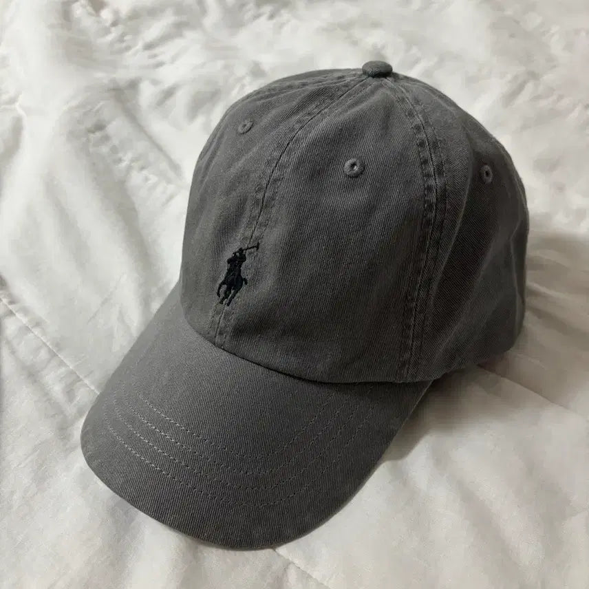 [BUNJANG] Polo Ralph Lauren Ball Cap Grey / 폴로 랄프로렌 볼캡 그레이