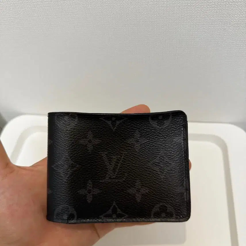[BUNJANG] Louis Vuitton Monogram Eclipse Bifold Wallet Black / 루이비통 모노그램 반지갑 블랙