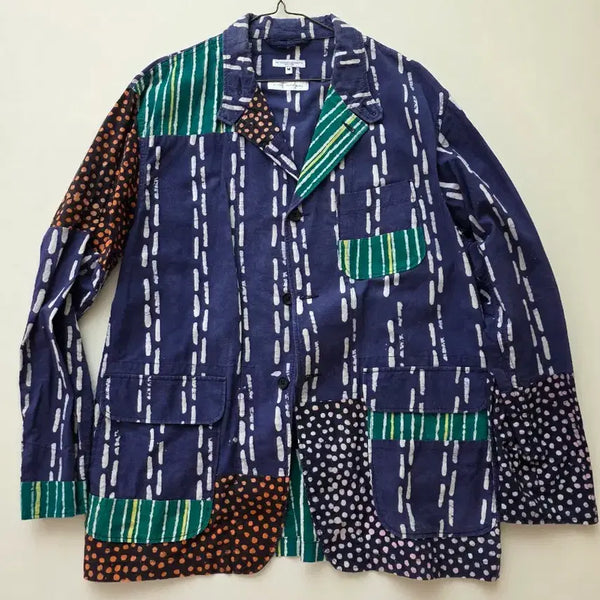 [BUNJANG] Engineered Garments x Post-Imperial Patchwork Unstructured Blazer / 엔지니어드가먼츠 x 포스트임페리얼 블레이저