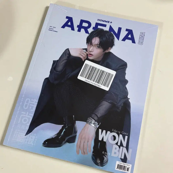 [BUNJANG] Arena Homme Plus Live Won Bin Cover Pictorial (Sealed) / 미개봉) 아레나 옴므 플러스 라이브 원빈 표지 화보