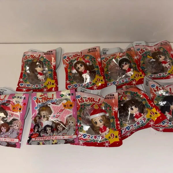 [BUNJANG] K-On! Vintage Strap Figure Keychain Bundle Set / 케이온! 고전 스트랩 피규어 키링 일괄