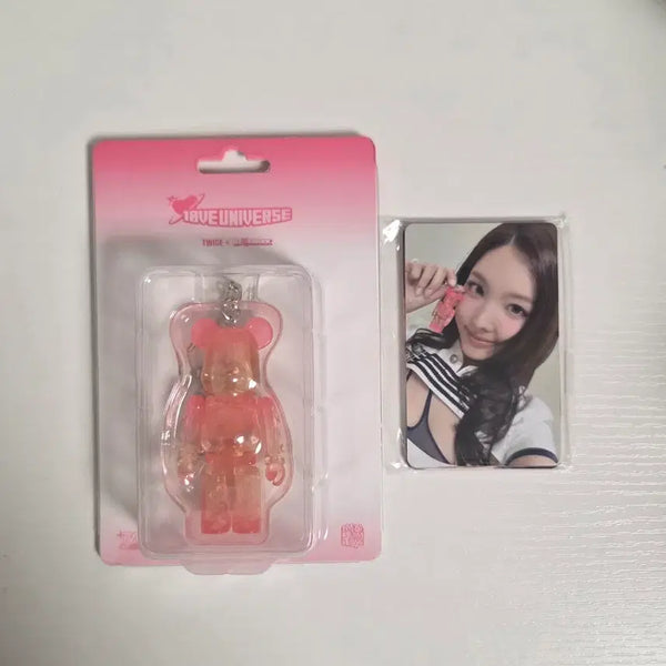 [BUNJANG] Twice Bearbrick Keyring Photocard Set Bundle Set (Sealed) / 트와이스 베어브릭 키링 포카세트 일괄 미개봉