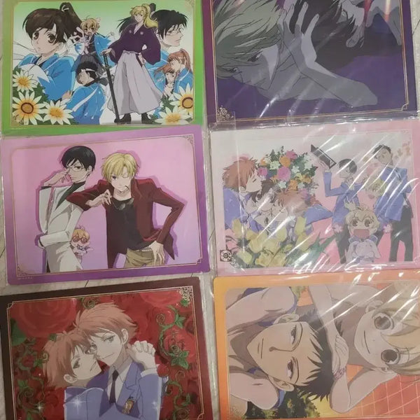 [BUNJANG] Ouran High School Host Club Clear Case Set (6 Types) / 6종 일괄 오란고교호스트부 클리어 케이스 쿠지메이트